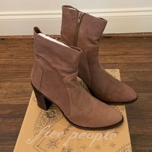 Free People Leather Ankle Boots